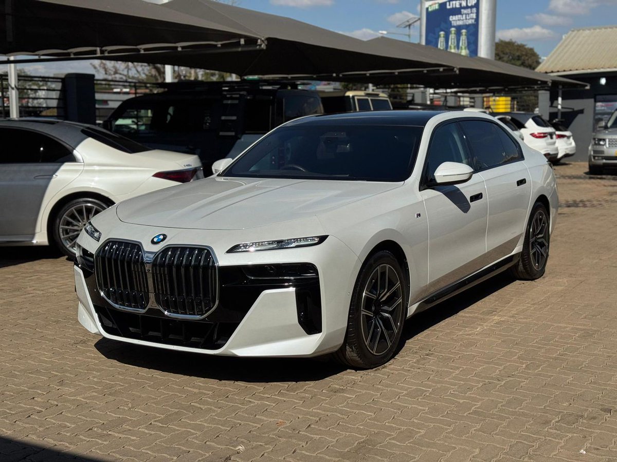 #FOR SALE
BMW 740d X-Drive M-Sport Package 2023 Model Diesel Mileage 7000km Panoramic Roof Full LCD Rear Entertainment Leather Interior $200 000.00.<a href="/HonSakupwanyaK/">Sakupwanya Pedzai ZANU PF MP For Mabvuku Tafara Co</a> <a href="/wicknellchivayo/">sir_wicknell.</a> <a href="/SirWicknellFans/">Sir_Wicknell Chivhayo Top Fans</a> <a href="/fansokT/">Fans of Dr Kuda Tagwirei</a> <a href="/PresFunds/">Presidential Empowerment Fund Initiatives</a>