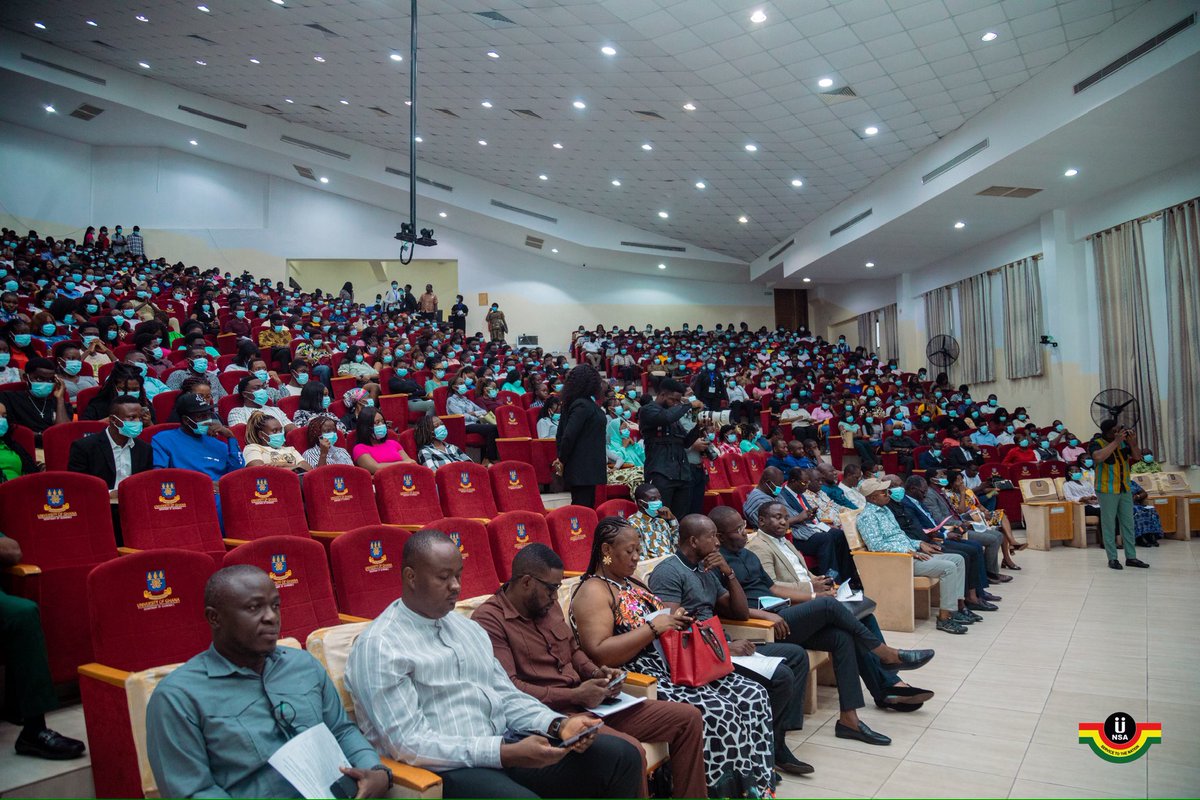 _nsagh's tweet image. NSA Boss Urges Students to Be Courageous and Creative 

The Director-General of the National Service Authority (NSA), Mr. Felix Gyamfi, has charged Ghanaian students, particularly from social science disciplines, to be bold, creative, and fearless in exploring new opportunities…