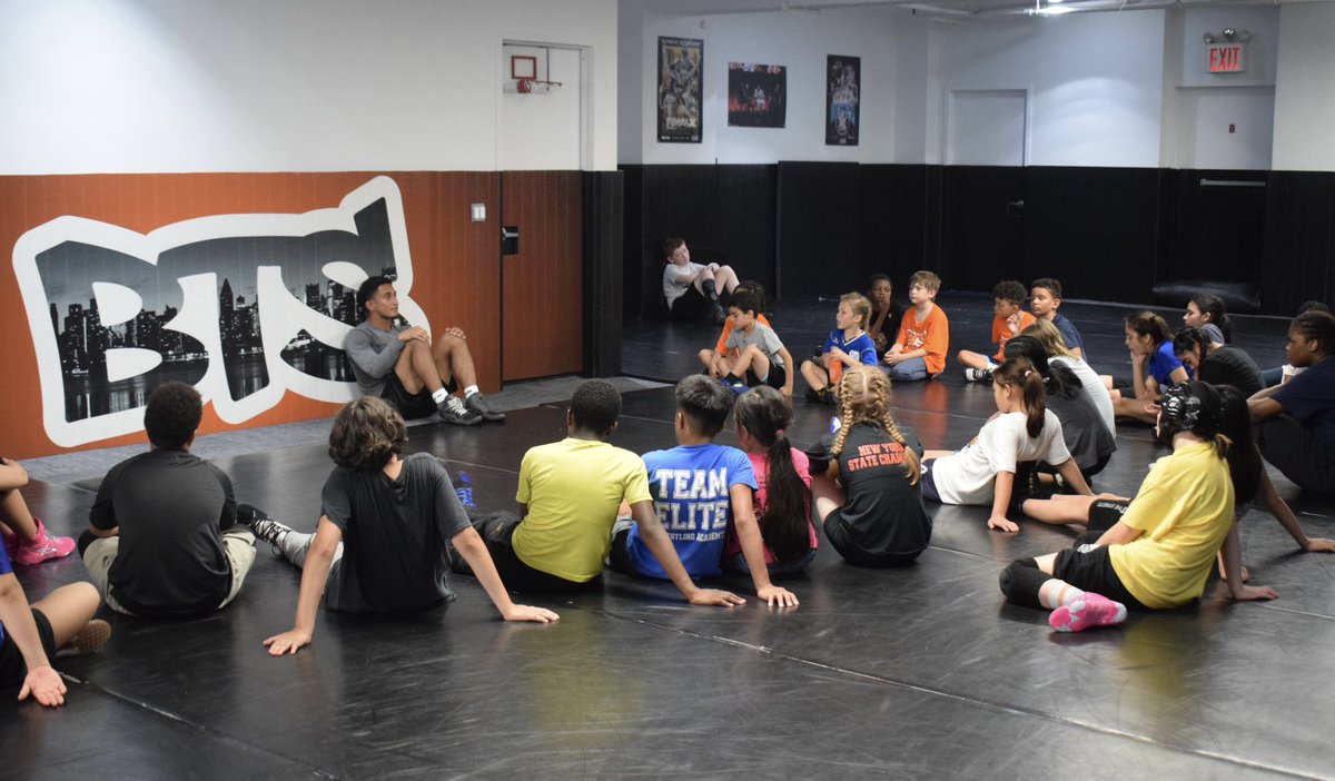 #BeatTheStreets alumnus Isaias Torres served as the guest clinician for the third day of the annual BTS K-8 Top of the Podium camp.

Isaias, who is a rising senior at <a href="/IthacaWrestling/">Ithaca College Wrestling</a>, taught #wrestling technique and shared how the sport and BTS has made a lifelong impact on him.