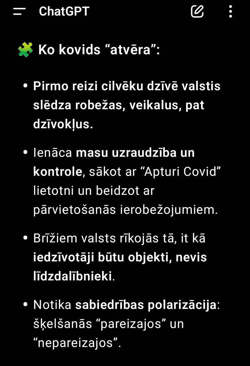 Vienīgais, ko es gribu saņemt no šī režīma ir pilsonības atņemšana un izdzēšana no iedzīvotāju reģistra.

Kad nākamreiz pūtīs vējš, būs sirēna. Kad iekleposies, būs sodi.