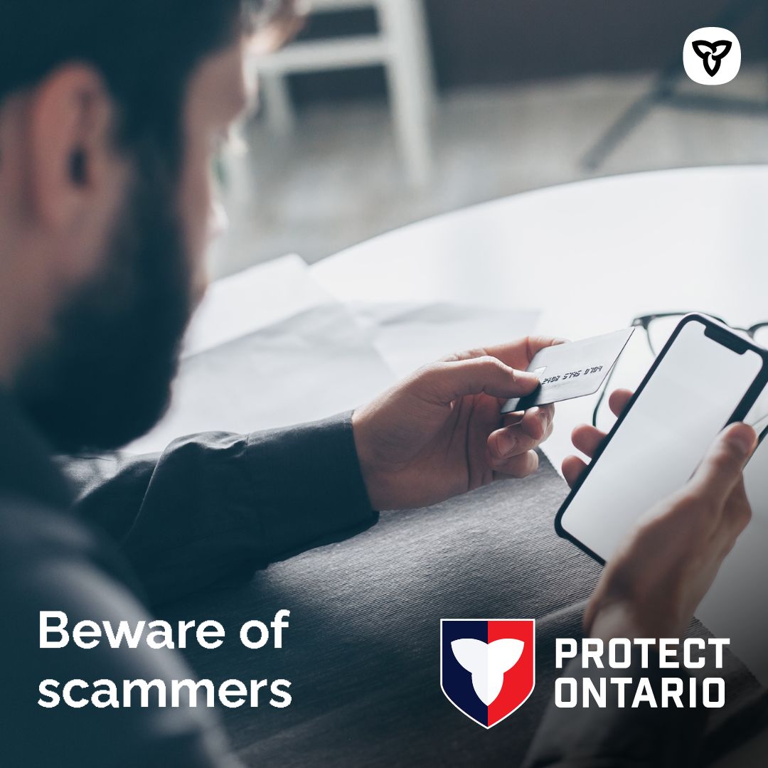 If you receive a text or call claiming to be from the Ontario courts, do not respond – it is a #scam. ⛔

Ontario Courts will only contact residents by mail, email or verbally in the courtroom.

Learn how to report suspected scams: 🔗: ontario.ca/page/report-sc…