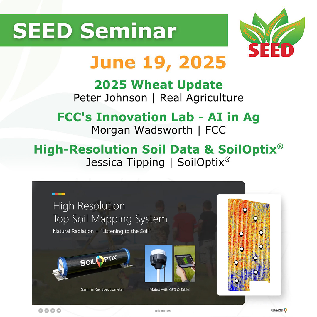 Thank you to Hensall Co-Op for having us as part of the most recent SEED Seminar!

We were glad to share how high-resolution soil mapping can unlock more tailored insights for growers. During our session, we walked through real-world case studies, practical use cases, and the