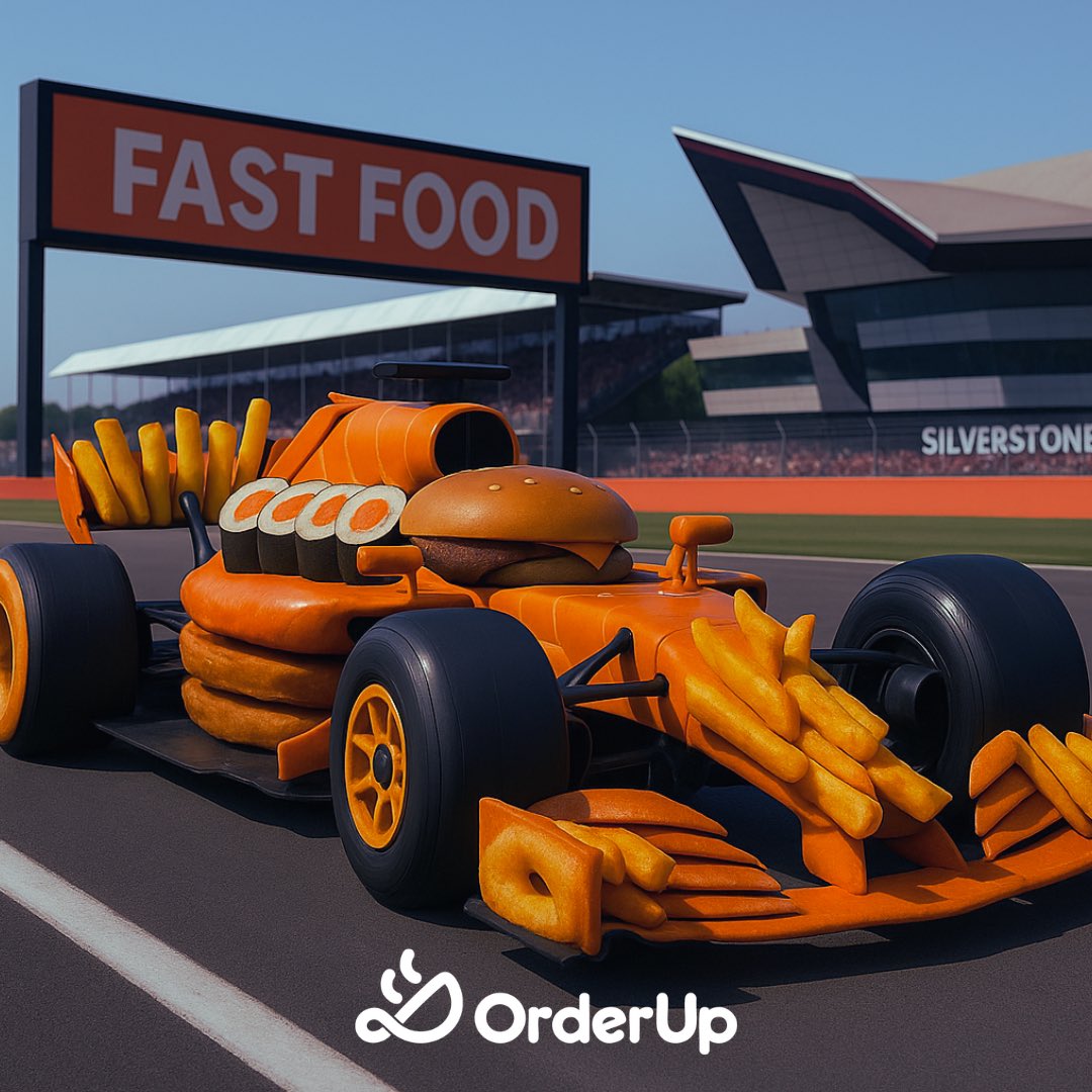BREAKING NEWS! As we speed towards app completion! OrderUp releases its 2026 Grand Prix concept car. 

<a href="/F1/">Formula 1</a> can we join in the fun next year?