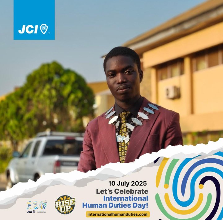 jcinfunaab's tweet image. Wearing purpose with pride.
On this *International Human Duties Day*, we rise to responsibility, service, and impact. 🌍
Together, let’s lead, inspire, and uphold the duties that shape a better world.
#ELV8
#ASCEND
#JCINIGERIA
#JCINFUNAAB
#HumanDutiesDay