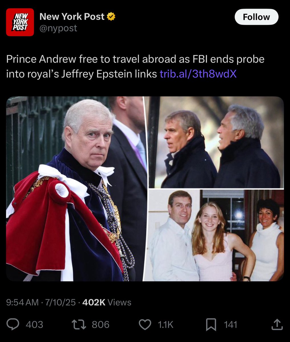They can spy on us, manufacture evidence via Steele Dossier, interfere in elections and apparently abuse American Children around the world and face no repercussions…

The only reason anything came out is because of CIVIL charges — not our Govt.

Any other system work that way?