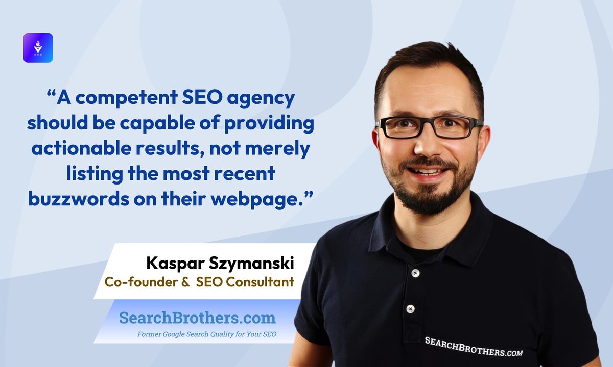 Most brands fail at SEO.
Not for lack of effort, but because they assume following Google’s rules is enough.

Kaspar Szymanski (<a href="/kas_tweets/">Kaspar Szymanski</a>), ex-Google Search Strategist and co-founder of SearchBrothers, sat down with DesignRush to explain why technical SEO is non-negotiable in