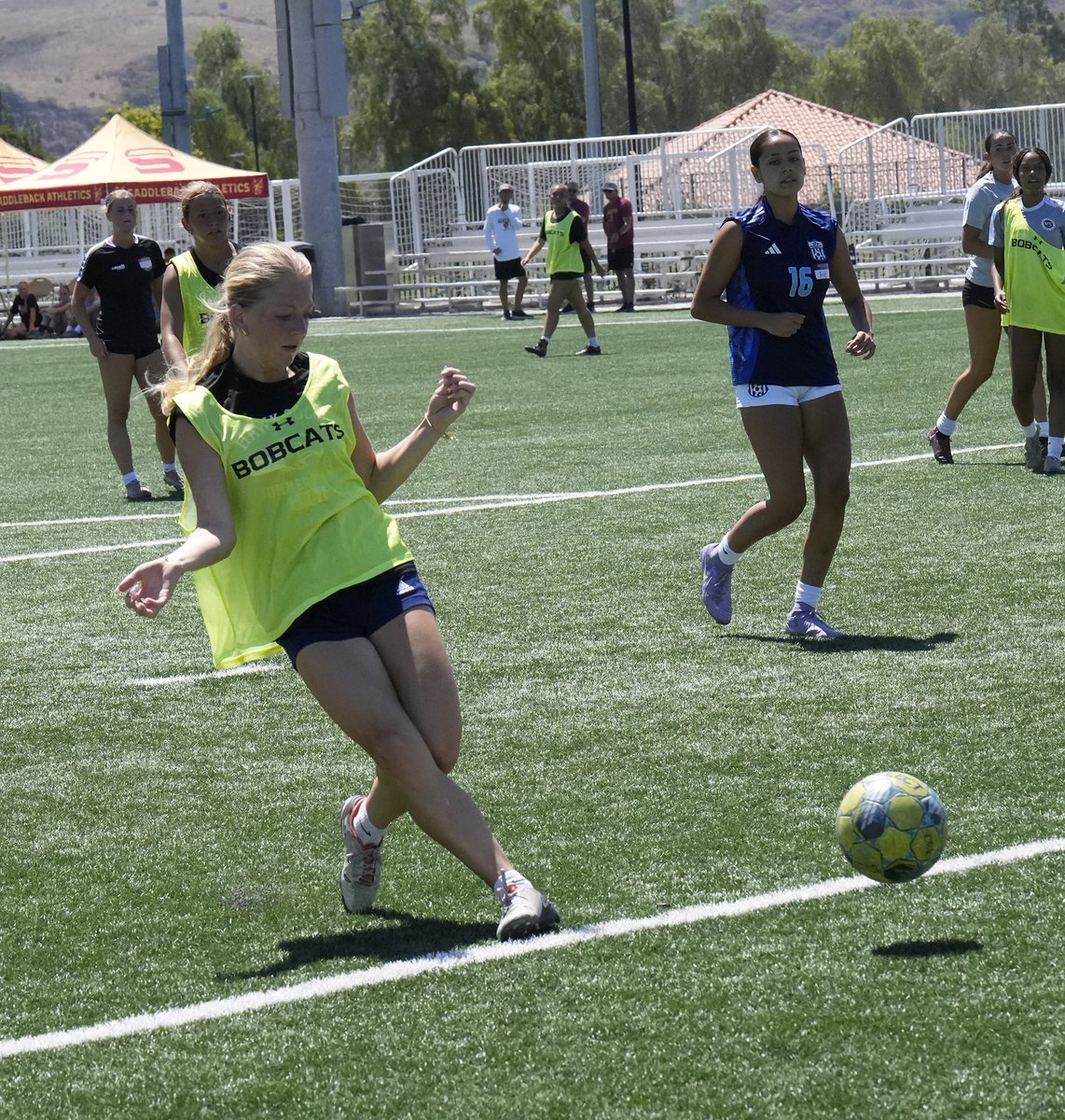 GoSCBobcats's tweet image. Bobcats soccer out sharpening its claws during the summer for the 2025 campaign.
@SportsOEC @3C2Asports @SaddlebackColl