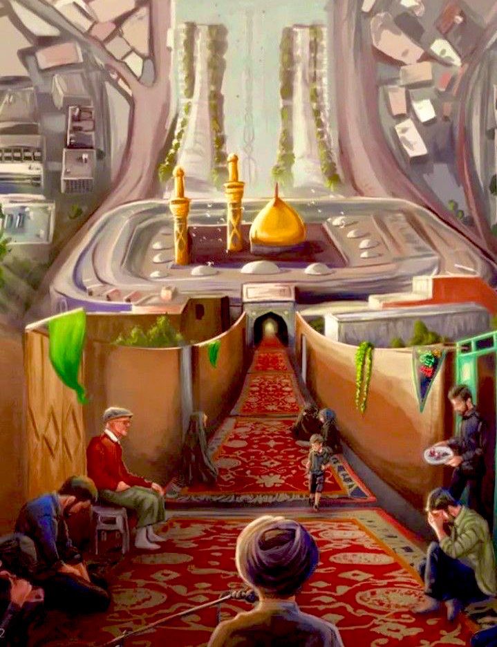 "فَلا تقطَع مِن مجالِسكَ بُكائي ، 
و لا مِن زيَارةِ الأربعِين رجَائِي"