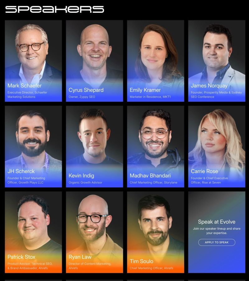 JHTScherck's tweet image. Big news - someone done goofed and invited me to speak at @Ahrefs Evolve this October in San Diego. I&apos;m going to be talking about transitioning from a bunch of smart humans doing smart things to using a bunch of dumb robots (managed by smart humans) to create a lot more smart…