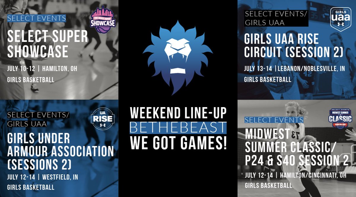 👍 We are live all weekend long!! 👍

📽️ Live Streams + 📲 On-Demand + 😎 Coaches Watching!

Visit BeTheBeast.com/events for access! <a href="/SelectEventsBB/">Select Events Basketball</a> <a href="/AAU_Basketball/">AAU Basketball</a>