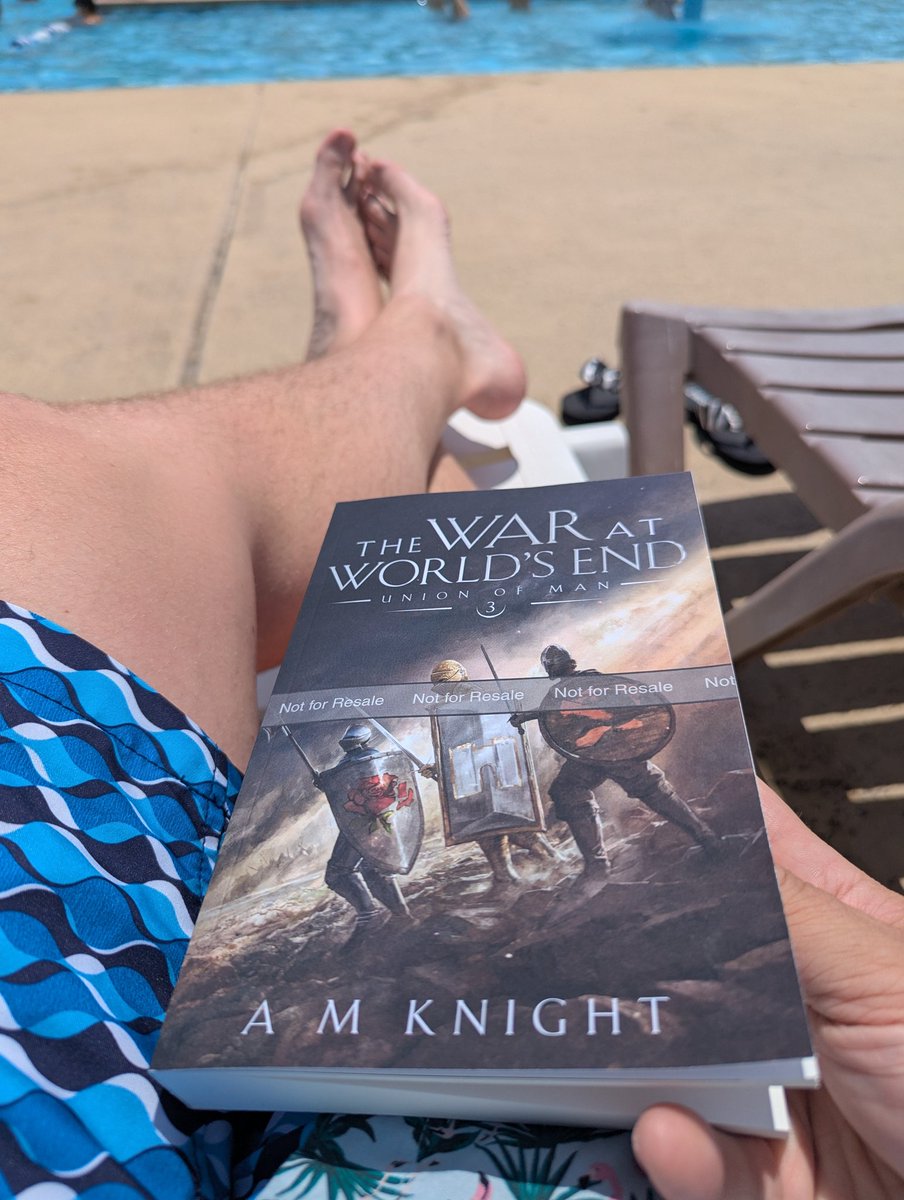 DerekandJustinsEpicQuest (@dandjepicq) on Twitter photo Sitting by the pool with a beer and a book. Life is good. Thank you for the story <a href="/AMKnight222284/">A.M. Knight</a> Sitting by the pool with a beer and a book. Life is good. Thank you for the story <a href="/AMKnight222284/">A.M. Knight</a>