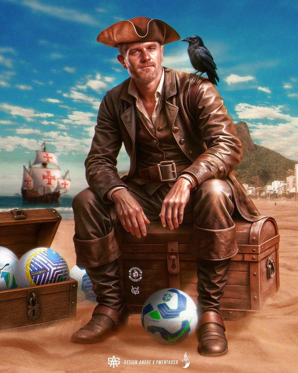 gpmentinha's tweet image. Craques do Brasileirão! Dessa vez..
O pirata do gigante da colina! 🏴‍☠️ 💢

@gpmentinha X @AndredesignGfx 

Projeto uma arte para cada Craque do brasileirão!