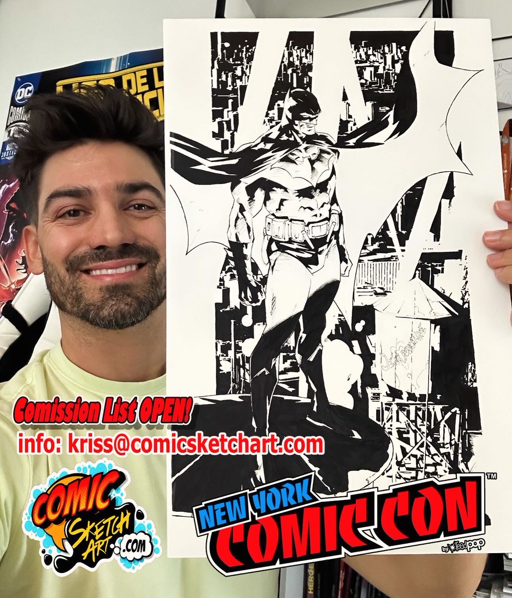 JorgeJimenezArt's tweet image. COMISSION LIST OPEN‼️ 🚨 Mail Info: kriss@comicsketchart.com
Don’t miss out on yours! @ComicSketchArt
