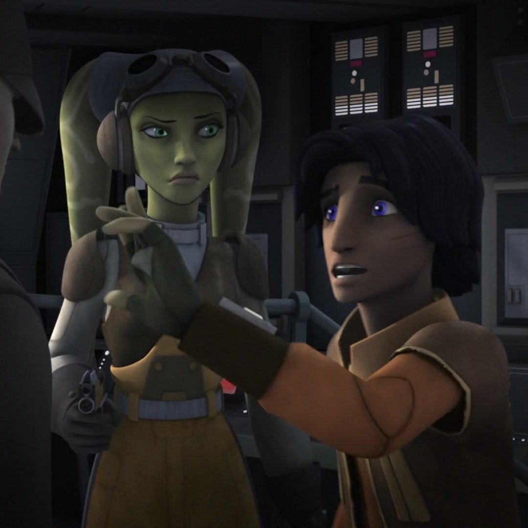 spectresthinker's tweet image. hera and ezra — star wars rebels
