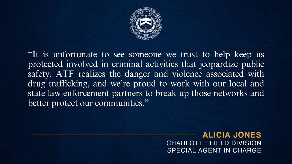 Former Raleigh firefighter sentenced to 7+ years for drug trafficking.