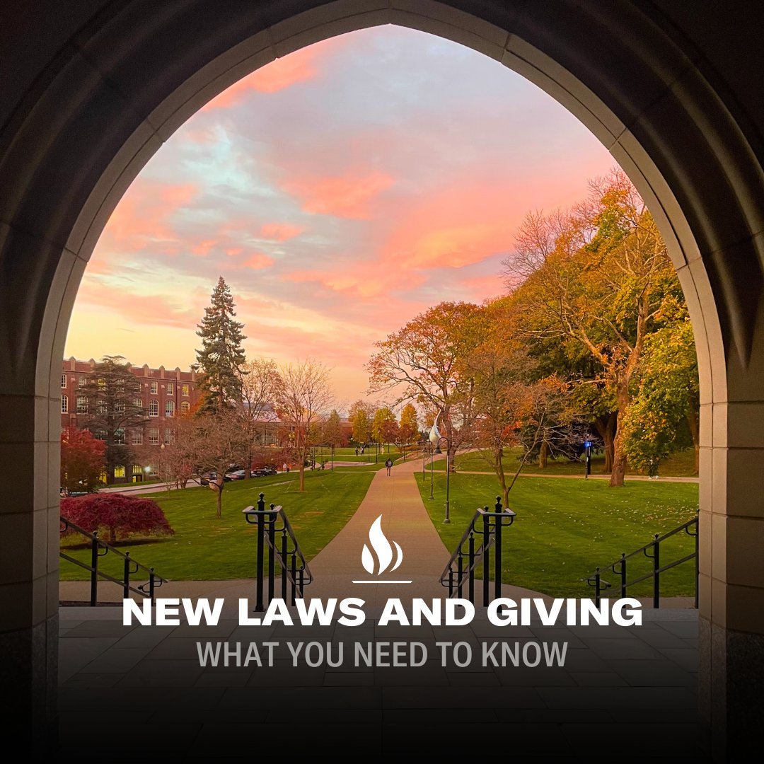 PC_Alumni's tweet image. 📢 Big changes to the tax code are coming in 2026 — and they could impact how (and when) you give to causes like @ProvidenceCol.
From new deductions to shifting limits, 2025 may be your best year to maximize impact and benefits.
Learn more: plannedgiving.providence.edu/new-tax-law