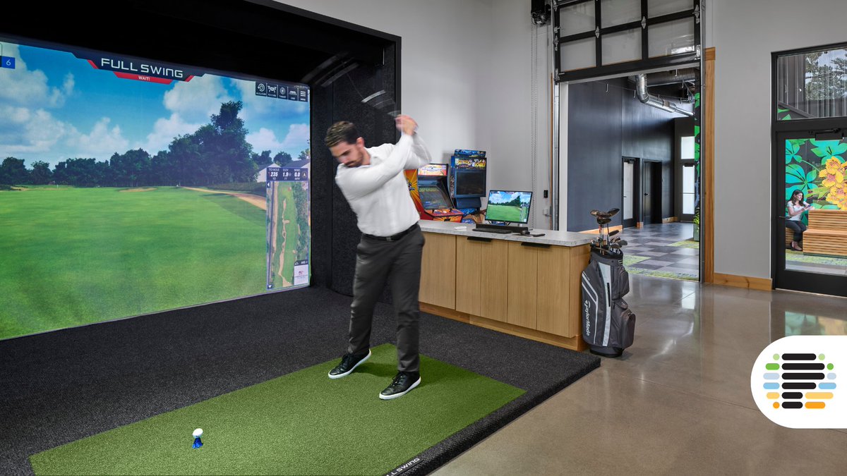 Work hard, play harder at the Canteen! Challenge your coworkers to classic arcade games or hit the virtual links on our golf simulator. This is your perfect spot to recharge and have some fun at Pathway Devens. bit.ly/4elixS9

 Image: © Robert Benson Photography