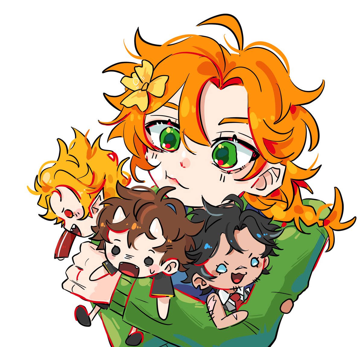 Sketchi3r's tweet image. Gem + her dads :D

#Geminitayfanart #tangotekfanart #impulsesvfanart #skizzlemanfanart
