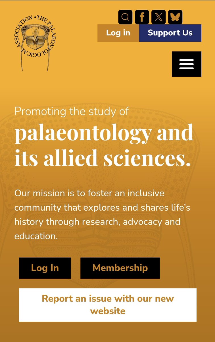 ThePalAss's tweet image. ⚠️The website's new look ⬇️🎊
palass.org
#Website #palaeontology