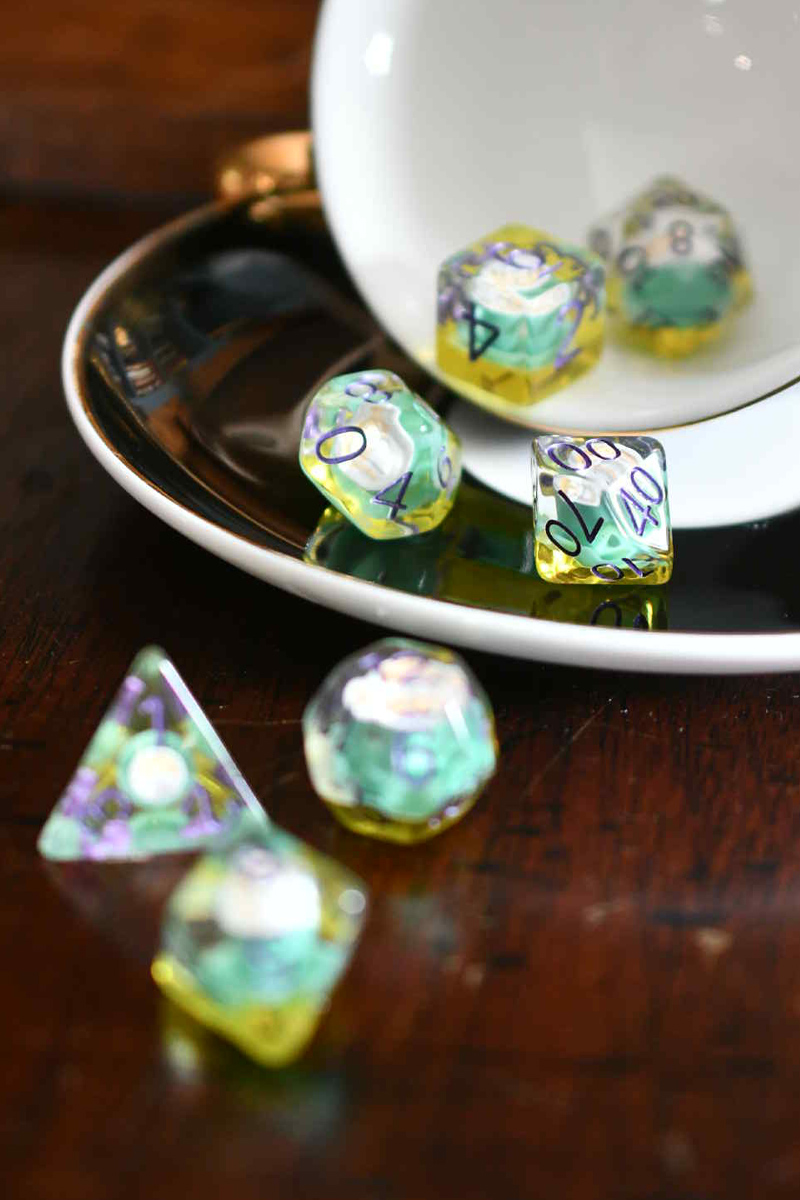 Time for a little pick-me-up? 'COFFEE TIME' joins our 3-for-2 range of dice sets!