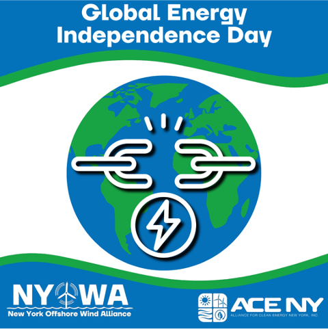 Energy independence starts with renewable energy. Offshore wind is powering a cleaner, more resilient future reducing our reliance on foreign power and creating local jobs right here in New York. #GlobalEnergyIndependenceDay #OffshoreWind #CleanEnergyFuture #NYOWA