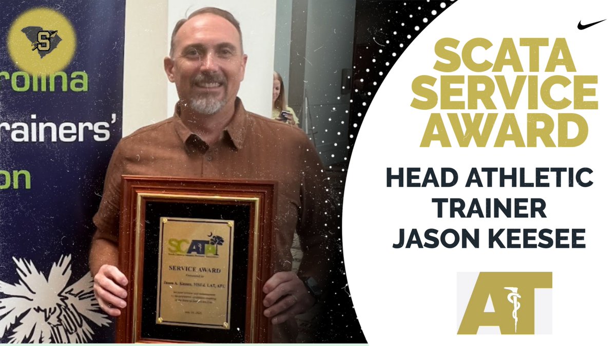 Socastee High School (@socasteehs) on Twitter photo Head Athletic Trainer Jason Keesee Honored with SCATA Service Award <a href="/SHSSportsMed/">Socastee Sports Med</a> socasteebraves.com/News/102964
#GoldBlooded #Finish Head Athletic Trainer Jason Keesee Honored with SCATA Service Award <a href="/SHSSportsMed/">Socastee Sports Med</a> socasteebraves.com/News/102964
#GoldBlooded #Finish