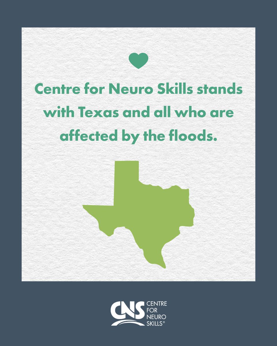 At CNS, we are deeply saddened by the devastating floods impacting our Texas communities. Our thoughts and prayers are with all those affected—patients, families, staff, and neighbors. We stand in solidarity with you and remain committed to supporting recovery and healing.