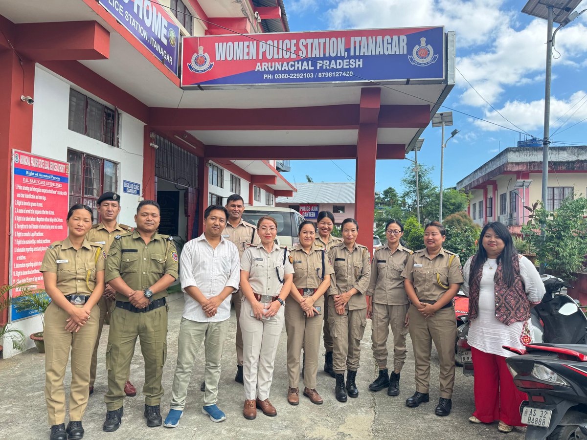 SawangWangchha's tweet image. Thanks to Women Police Station Itanagar... the sensitization program went really well. Truly grateful for their kindness! 🙏🌈🌻
#lgbtqia #sensitization