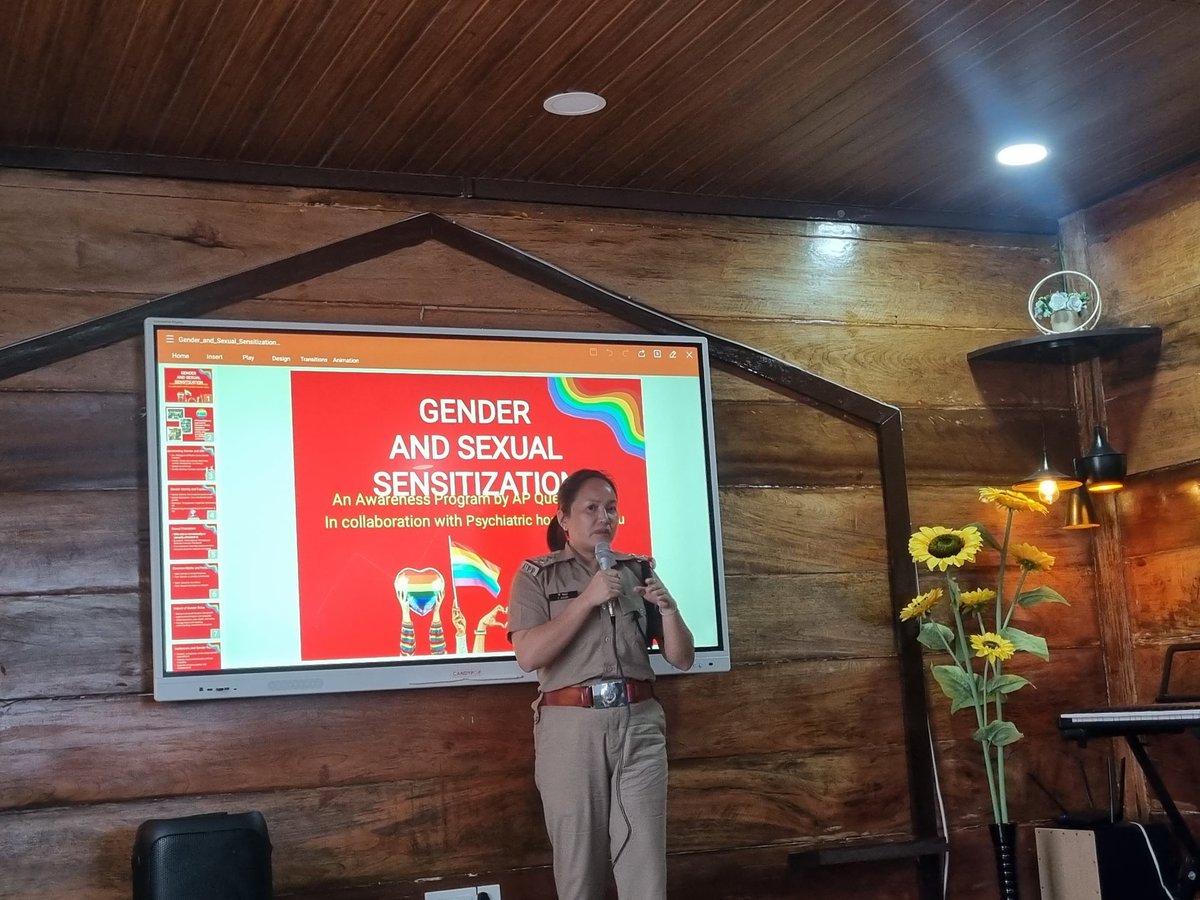 SawangWangchha's tweet image. Thanks to Women Police Station Itanagar... the sensitization program went really well. Truly grateful for their kindness! 🙏🌈🌻
#lgbtqia #sensitization