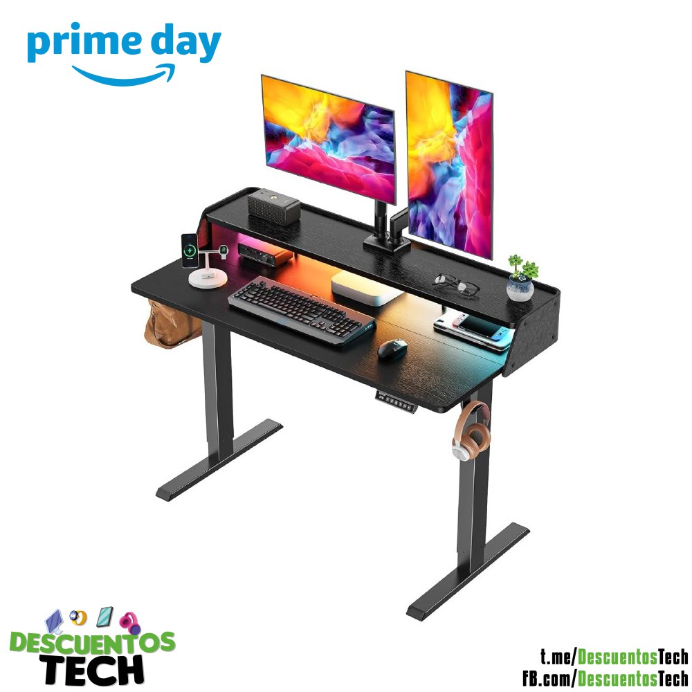 DescuentosTech_'s tweet image. #Escritorio #PrimeDay 🔵Oferta Prime🔵 $119✅
Envío gratis 🚛 

ErGear Escritorio Gaming Ajustable Eléctrico con LED RGB 48&quot;x24&quot;

No te pierdas esta gran oferta. ¡Compra ahora!
🛒 Ver oferta: facebook.com/11158706850072…