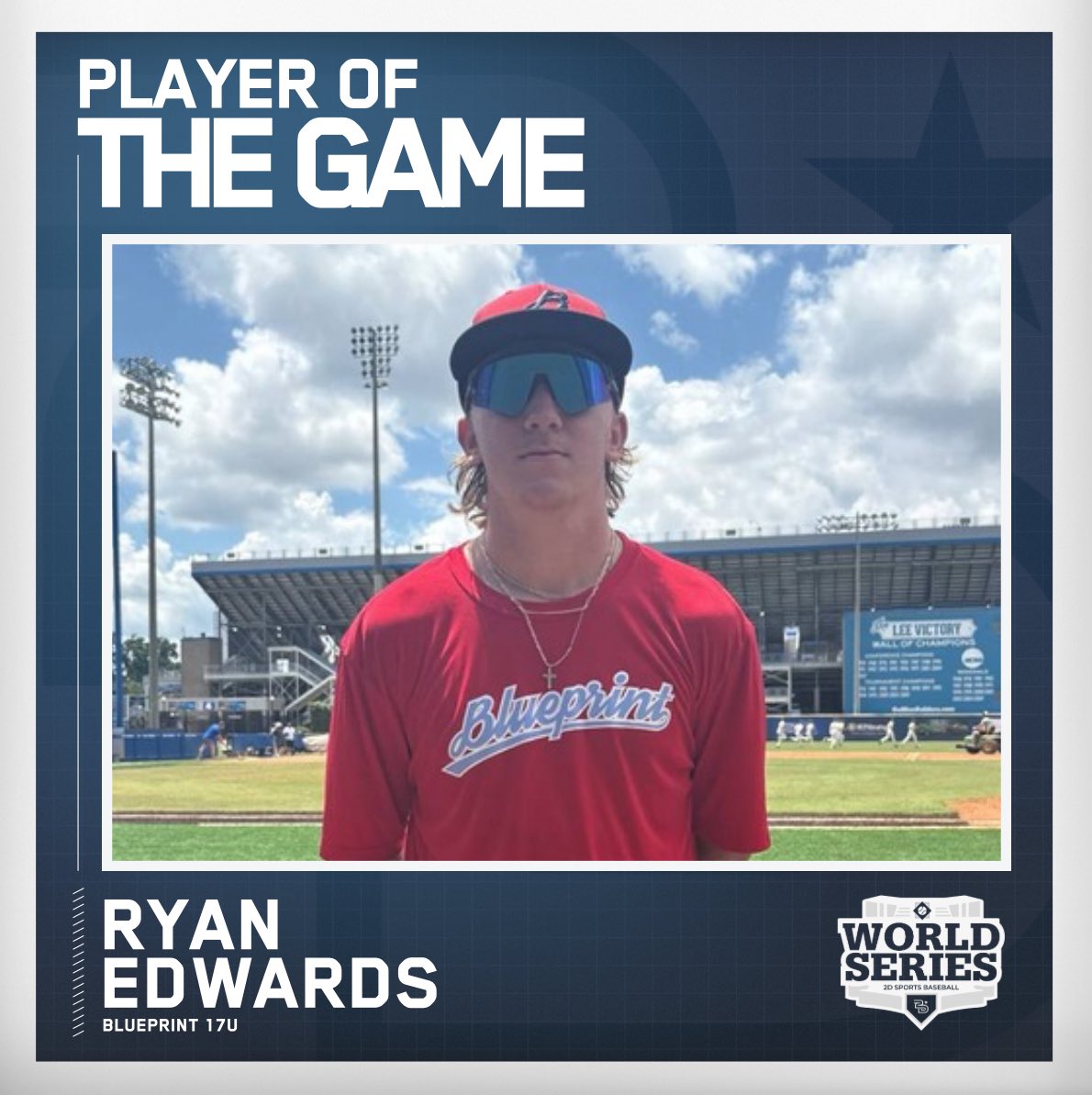 2D Sports Tennessee (@2dsportstn) on Twitter photo βοΈ Player of the Game βοΈ
Ryan Edwards (<a href="/ryanedwards02/">Ryan Edwards</a>)
Blueprint Baseball 17U
#NashvilleWS βοΈ Player of the Game βοΈ
Ryan Edwards (<a href="/ryanedwards02/">Ryan Edwards</a>)
Blueprint Baseball 17U
#NashvilleWS