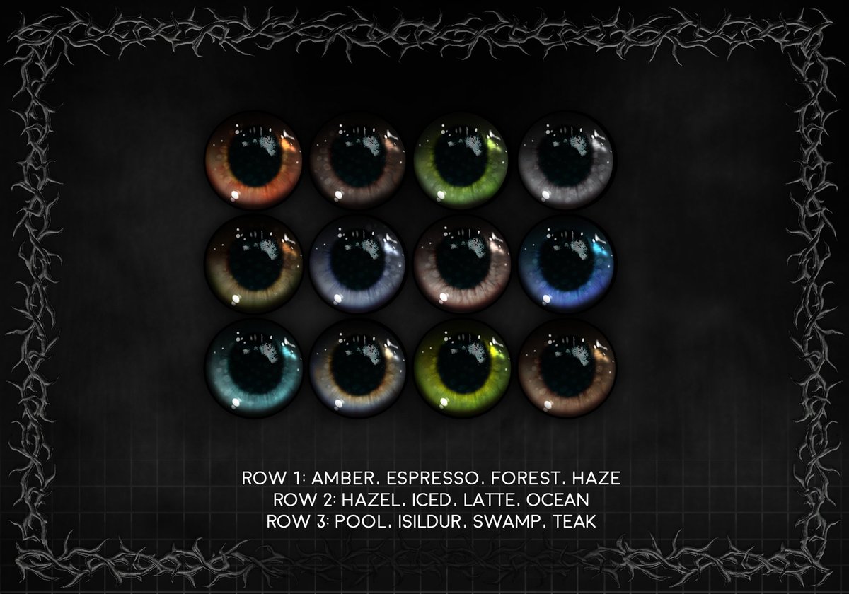 Glisten Eyes! 
in world: maps.secondlife.com/secondlife/Ref…
MP: marketplace.secondlife.com/p/cs-Glisten-E…