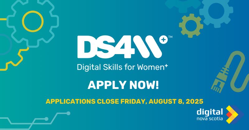 ❓ Are you a woman or gender diverse individual curious about the tech industry? 👇 

👉 Digital Skills for Women+ is a free course covering digital marketing, SEO, programming, cybersecurity &amp; more.
🔗Apply: digitalnovascotia.com/programs/digit…