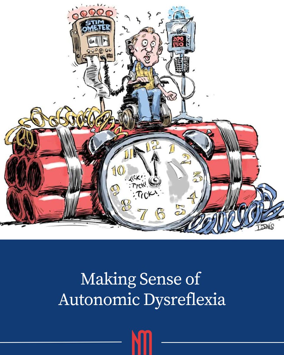 NewMobilityMag's tweet image. Autonomic dysreflexia can be an undiagnosable silent killer or a minor annoyance that vanishes with the smallest adjustment. Alex Ghenis explains how AD works, what causes it and how wheelchair users learn to read their bodies and respond accordingly.
newmobility.com/autonomic-dysr…