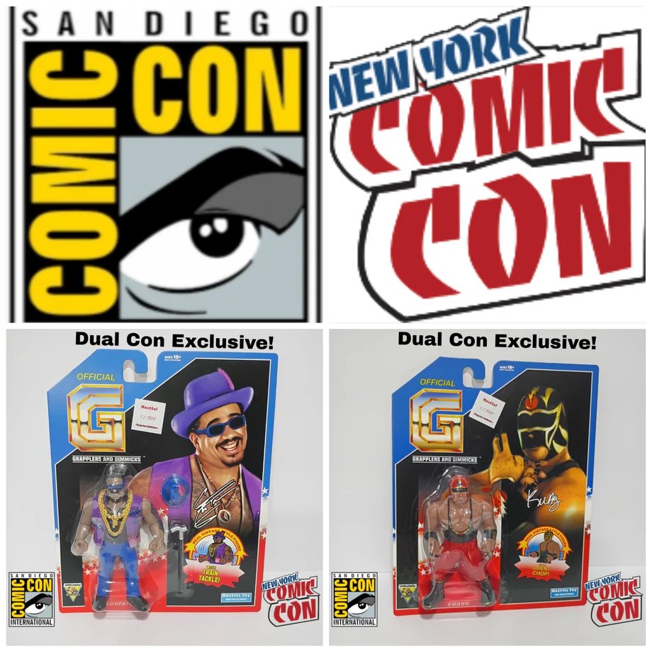 🚨 LIMITED EDITION ALERT! 🚨
Only 500 of each made! 🔥

Catch the exclusive KWANG and GODFATHER figures dropping for San Diego &amp; New York Comic Con! Don’t miss them, available now at hastteltoy.com

#GG #SDCC #NYCC #Exclusive
