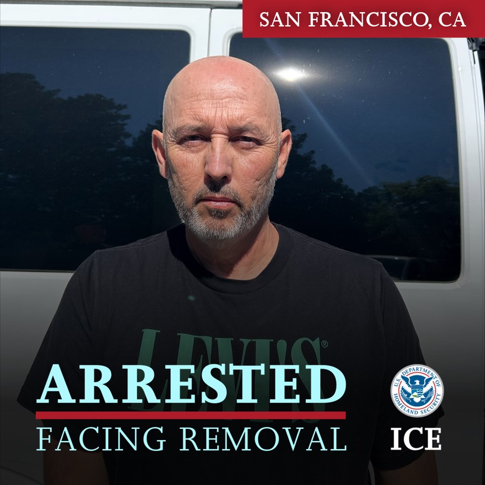 Rafael Mendoza, an illegal alien from Mexico, was arrested by #EROSanfrancisco in San Jose, CA. Mendoza was convicted for sexual penetration of a minor with a foreign object.  He will remain in ICE custody pending removal.