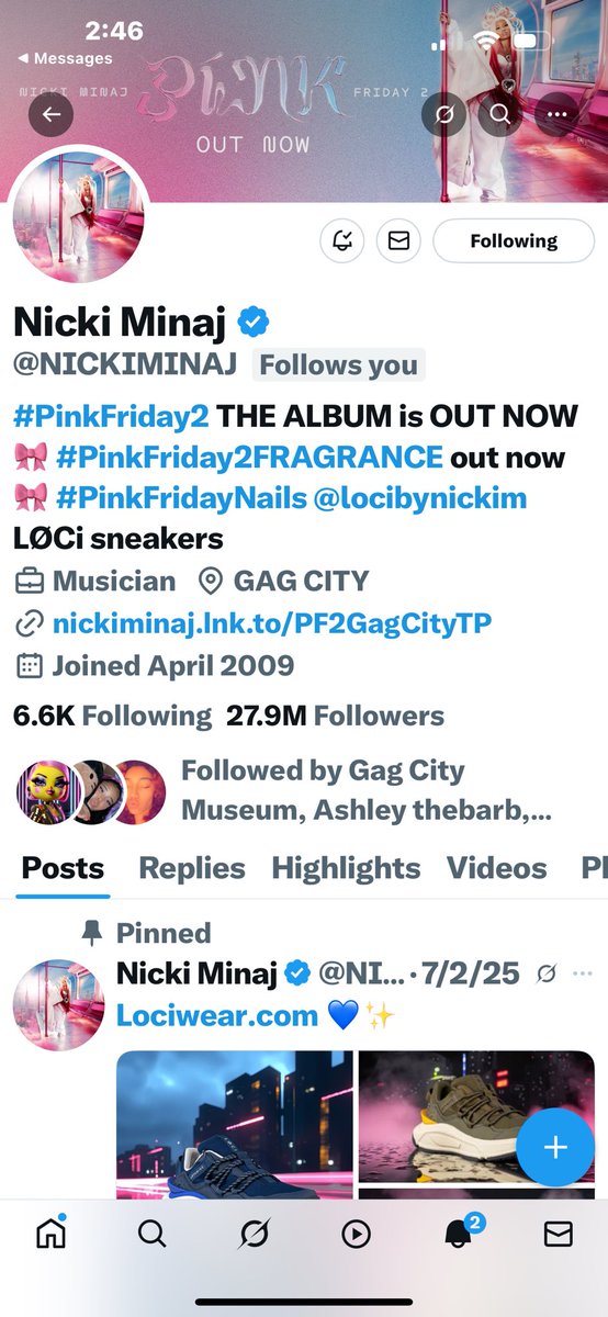Ladyblazebarb7's tweet image. Omg @NICKIMINAJ I love you so much!!! 💖💖💖💖I’m literally in shock!! 🥹🥹🥹
Wow wow wow!!!!!