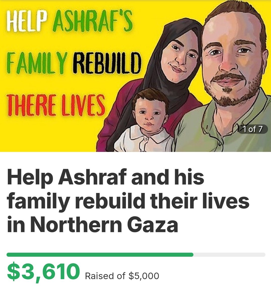 Just $1,390  to complete the entire goal.
$1,390 needed to provide Yamen with the minimum of basic nessicties amidst this famine and genocide, to be able to afford the monthly rent of $400.

Please, if you can't donate, raise awareness ❤️🌺

chuffed.org/project/122897