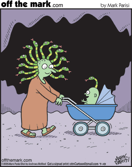 OffTheMarkComic's tweet image. Goo goo gorgon