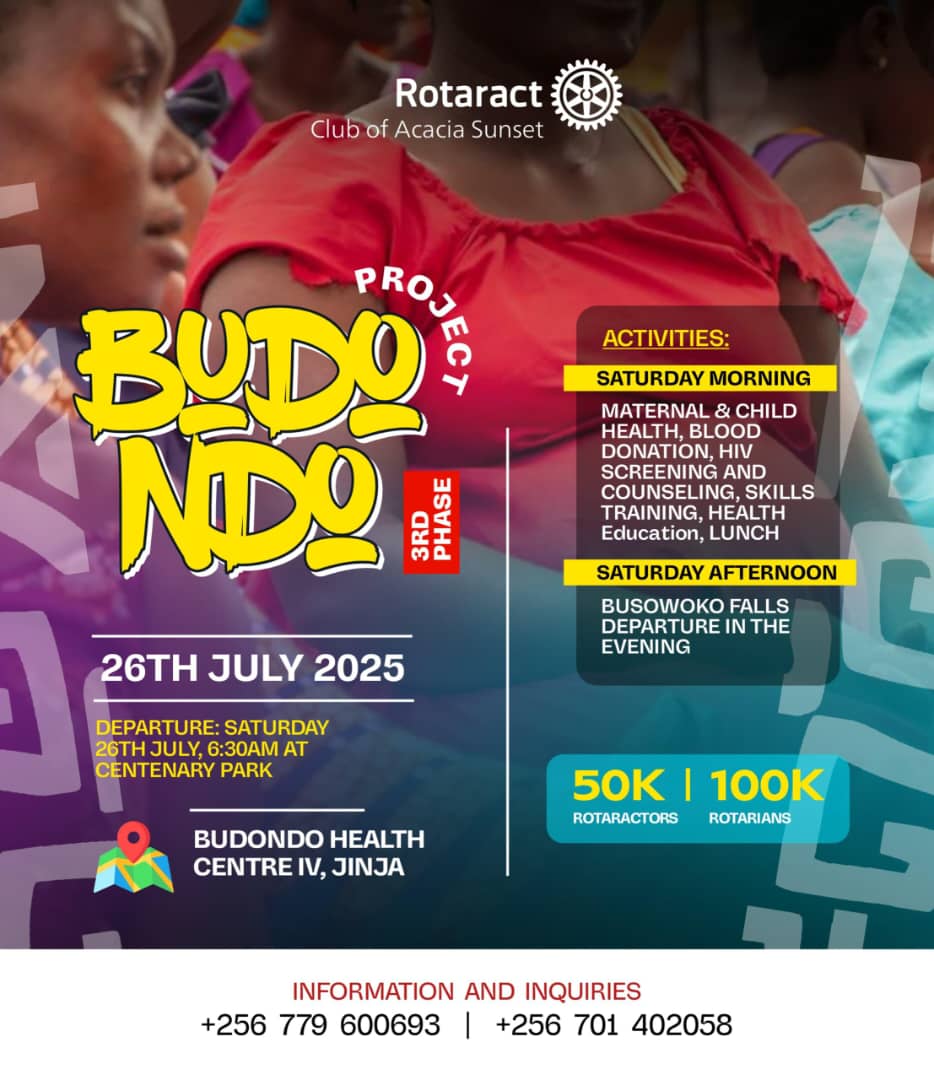 IT'S THE 3RD EDITION. We're tackling;
Maternal and Child health,Blood donation,Skills training,HIV&amp;AIDS screening and counseling &amp;Health education.
Support a mother with a mama kit at UGX.20K
PAYMENT OPTIONS:
A/C No: 3204431745
Bank: Centenary Bank 
0701402058 ( Ivan Besigye)