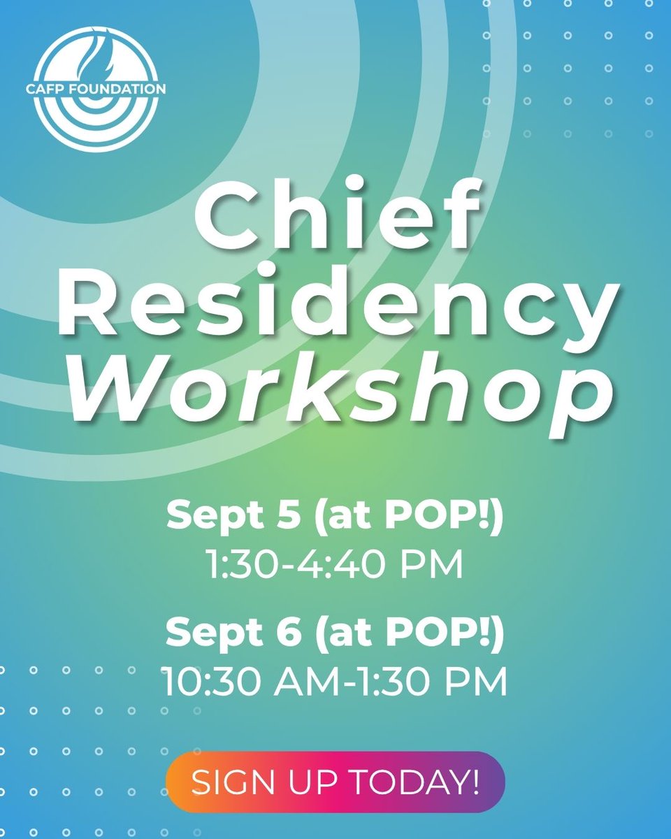 This hands-on, interactive training equips incoming family medicine chief residents with the leadership tools to lead with clarity and purpose.

Missed Part 1? It’s still available to watch so you can catch up anytime!

Register now for Part 2: familydocs.org/chief-resident…