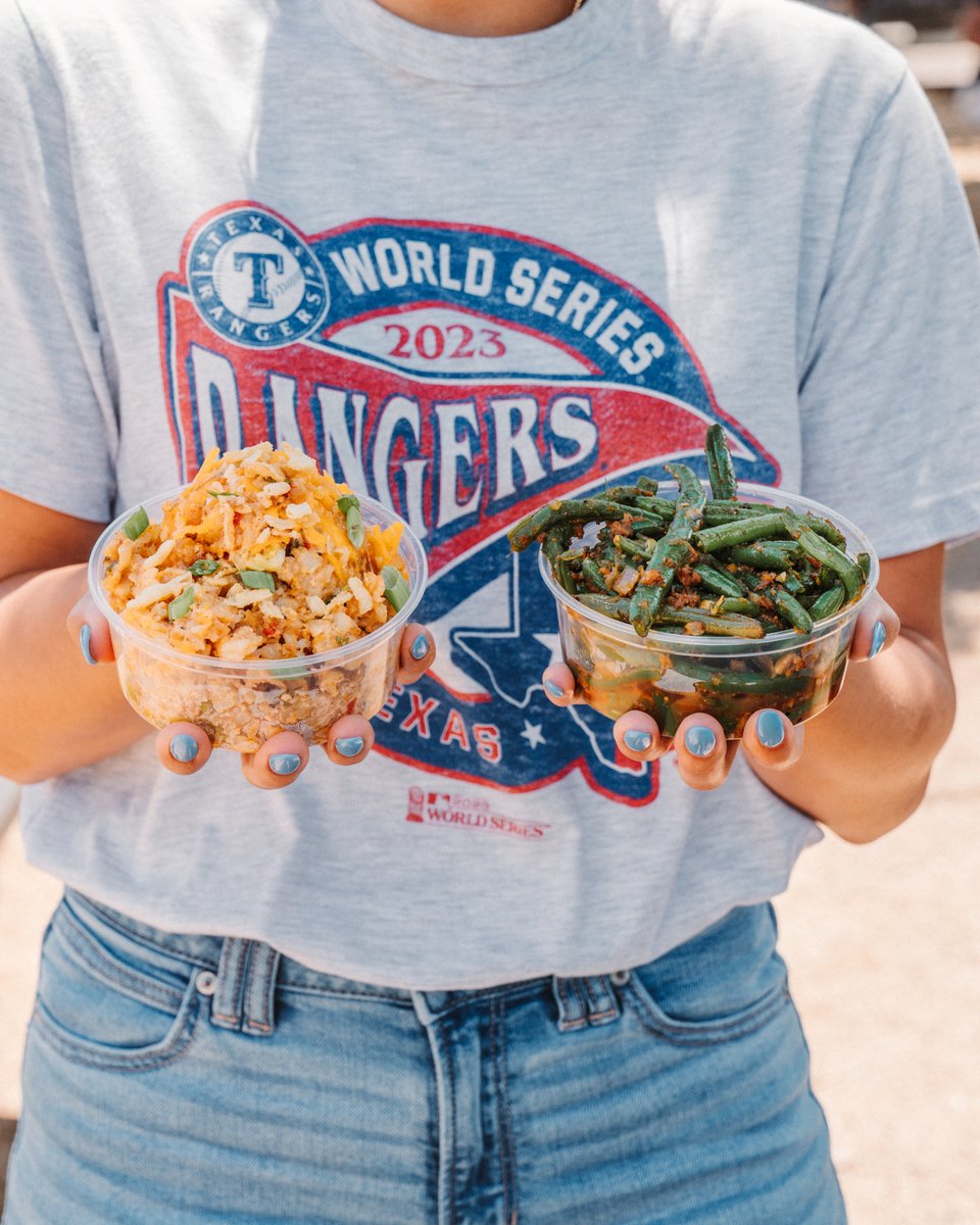 HurtadoBBQ's tweet image. Decisions, decisions… Tater Tot Casserole or Garlic Chorizo Green Beans? Which one’s making the cut for your tray?