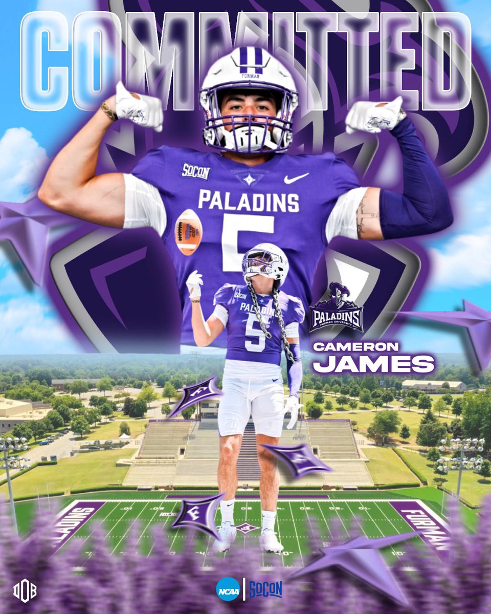 CJames_5's tweet image. home! @CoachNickVerna @justin_roper @PaladinFootball @JoshNiblett @CoachD_GVL