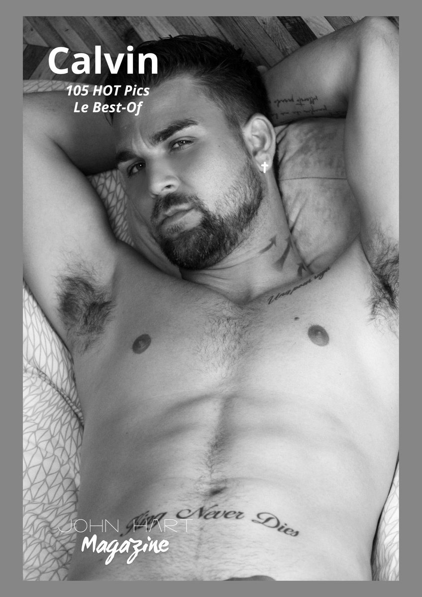 📕 CALVIN
Calvin t’offre 105 raisons de le mater 😈
🔓 Son tout 1er eBook, dispo maintenant !
Nu, torse nu, slip, gros plan, canapés, lit, sensualité brute 💦
💶 39,99€ seulement ! 
RDV sur 👉 johnhart.fr/produit/ebook-…