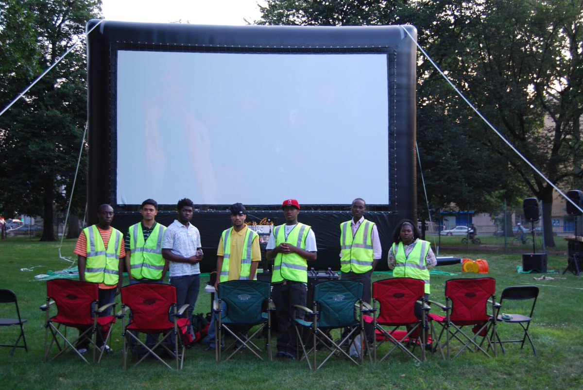 Film Fridays returns to Rufus King Park in Jamaica. Watch 'Man on Wire' on July 11 at 8:30 pm. More: tinyurl.com/yc2m6yr6