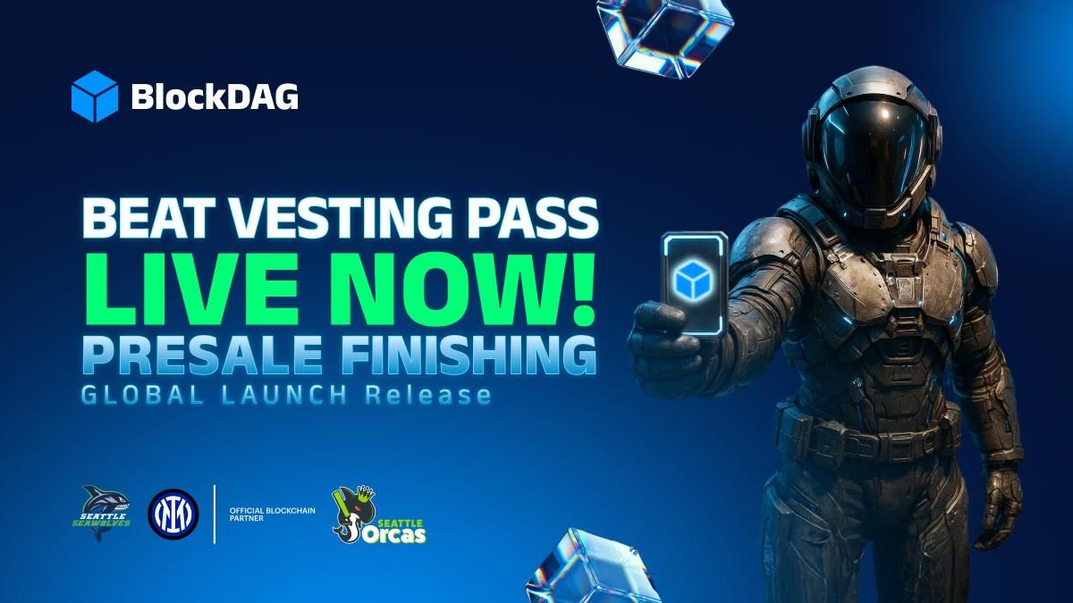 🚨BEAT VESTING PASS — LIVE NOW 🚨

For the next 5 DAYS ONLY, every BDAG purchase at $0.0016 unlocks 80% of your coins on DAY ONE of launch! 🔓💥

⚠️PRESALE is finishing
🎟$2M Summer Raffle winners announced TOMORROW
🛡Wallet Change feature now LIVE, max control, max security

No