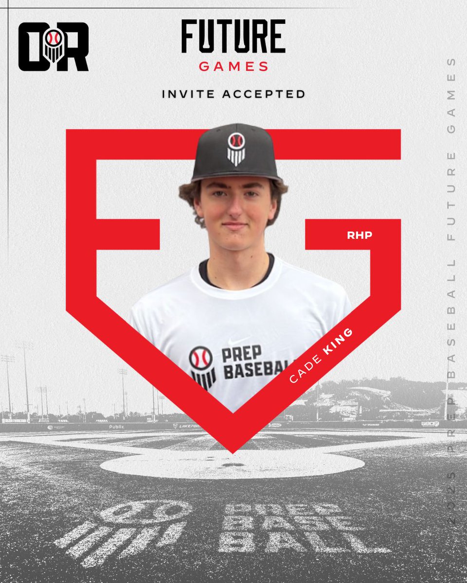 𝟐𝟎𝟐𝟓 𝐏𝐑𝐄𝐏 𝐁𝐀𝐒𝐄𝐁𝐀𝐋𝐋 𝐅𝐔𝐓𝐔𝐑𝐄 𝐆𝐀𝐌𝐄𝐒

𝗜𝗡𝗩𝗜𝗧𝗘 𝗔𝗖𝗖𝗘𝗣𝗧𝗘𝗗 ✅

RHP Cade King (Clackamas) joins #TeamPNW at #PBFG25

<a href="/cade_king8/">Cade King</a>