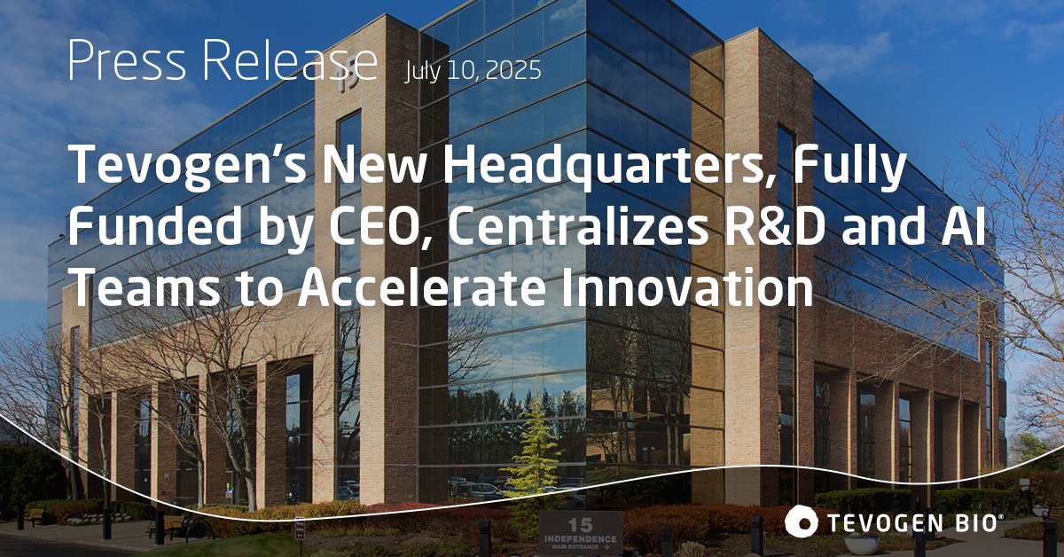 📰 𝐏𝐫𝐞𝐬𝐬 𝐑𝐞𝐥𝐞𝐚𝐬𝐞: tevogen.com/press_release/…

Completed ahead of schedule, the new facility is designed to anticipate growth as it more than doubles Tevogen’s previous footprint and brings research, regulatory, and the expanding Tevogen.AI teams together