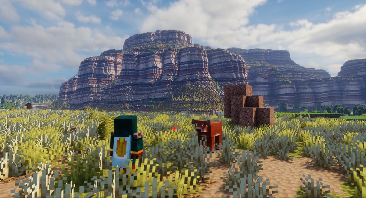 Custom Dry Savanna + Custom Mesa

*chef kiss*
#Minecraft