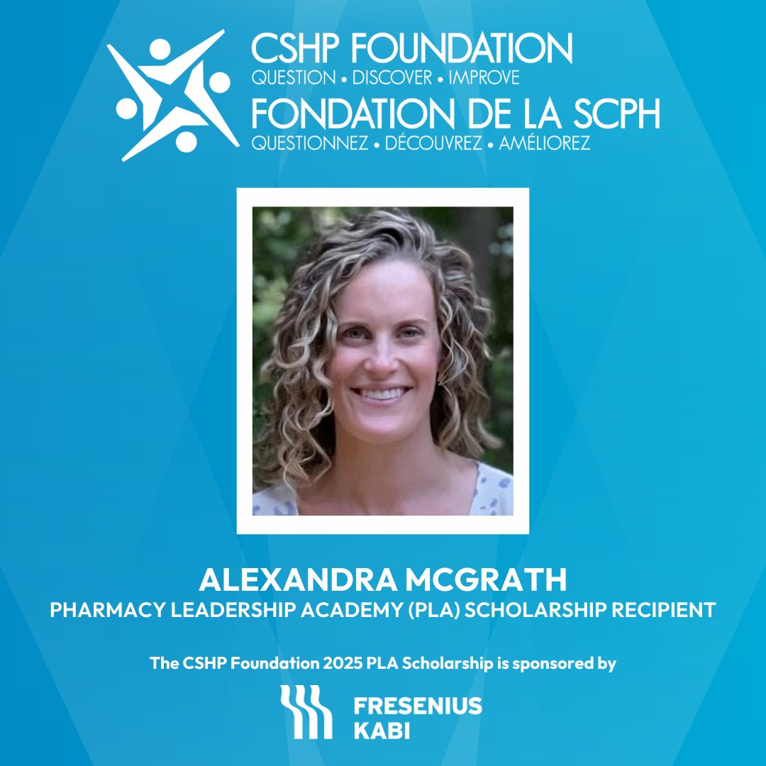CSHP_SCPH's tweet image. The CSHP Foundation is pleased to announce this year&apos;s recipients of:

🎉Sustainability into Pharmacy Practice Grant 
🎉 William McLean Innovation Grant 
🎉 Education Grant 
🎉 Pharmacy Leadership Academy Scholarship 

➡️ow.ly/gmEA50WlJ6O